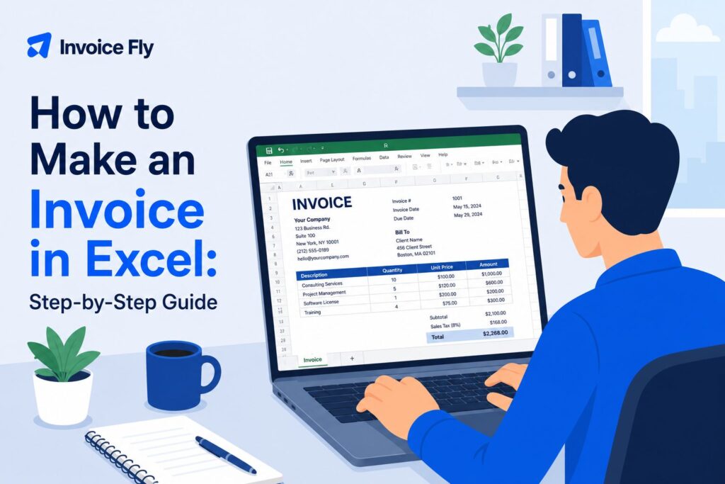 make an invoice in excel