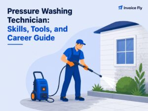 pressure washing technician