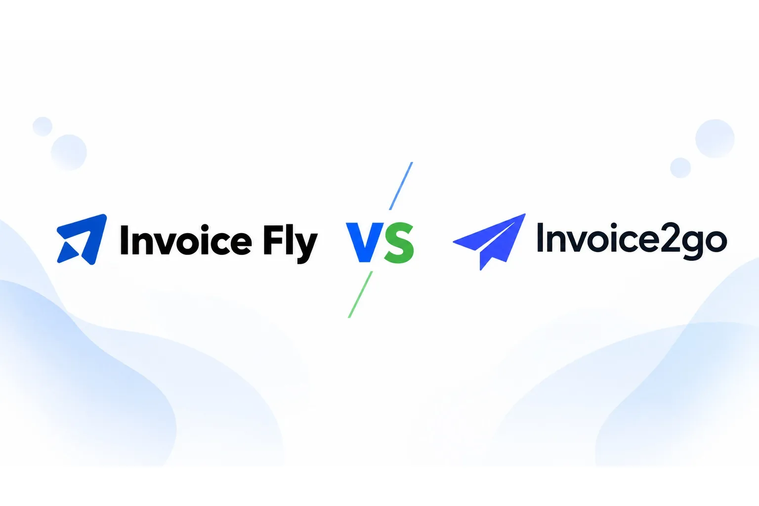 Invoice Fly vs Invoice2go comparison